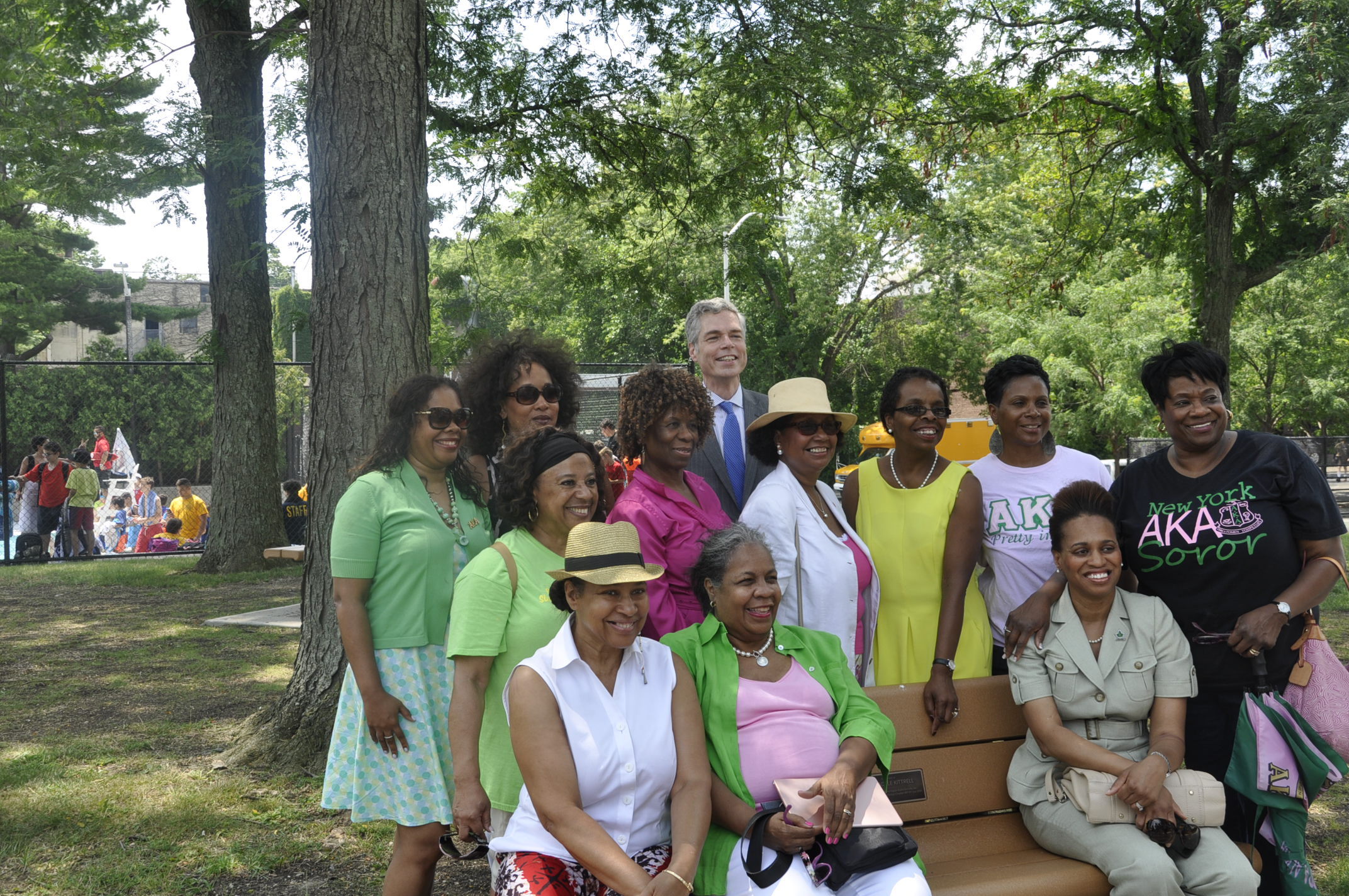Kittrell Park Fitness Center Ribbon Cutting July 2
